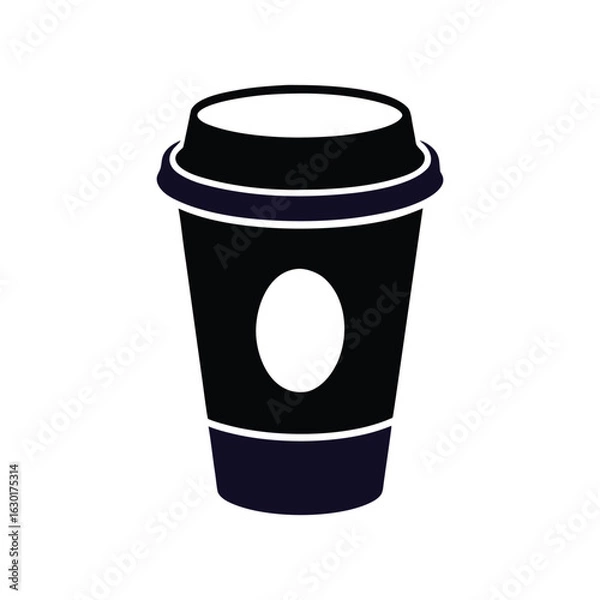 Obraz coffee cup isolated on white background