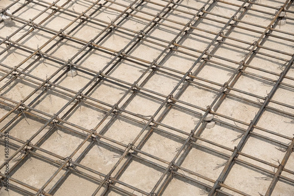 Obraz Reinforcement metal framework.