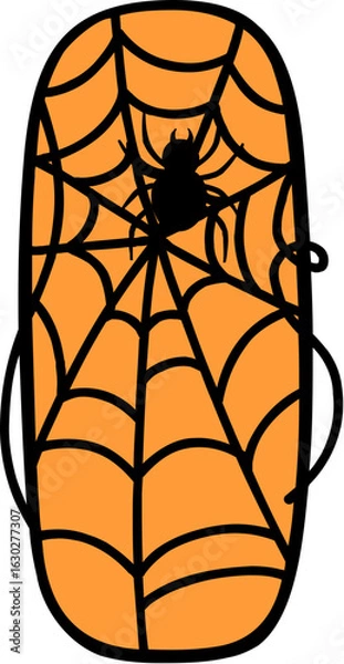 Obraz Spider Web Style Letter I