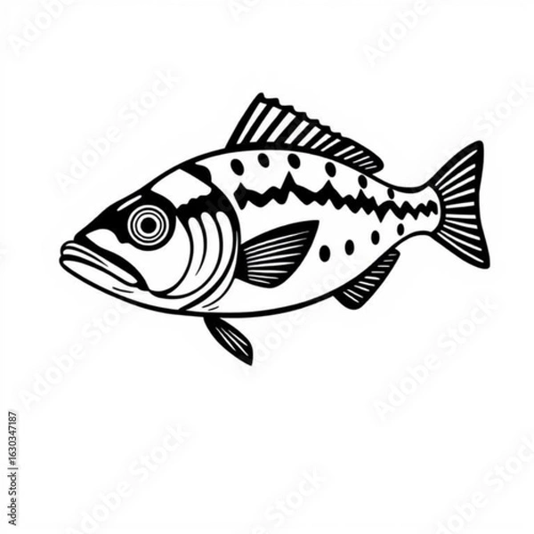 Obraz Pollock Fish Animal Icon