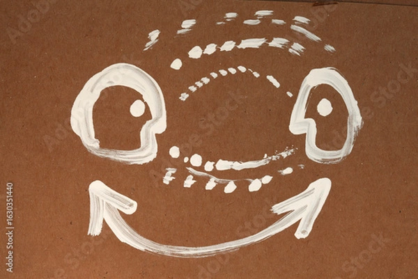 Obraz dialog two people talking design template