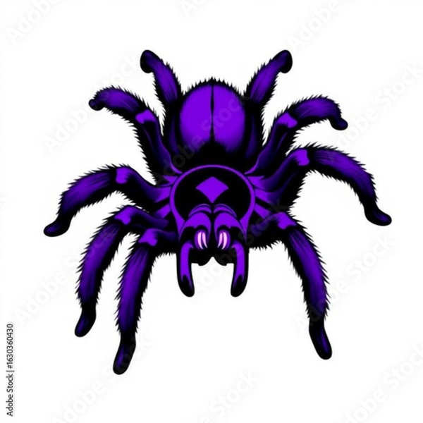 Obraz Purple Tarantula Animal Icon