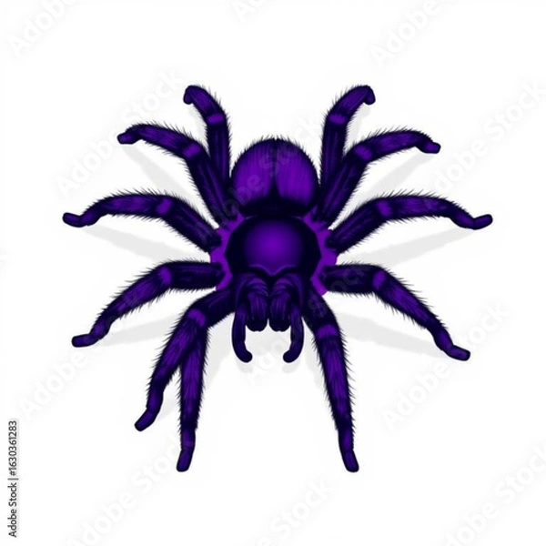 Obraz Purple Tarantula Animal Icon