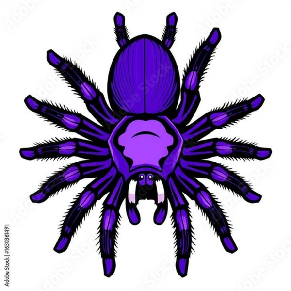 Obraz Purple Tarantula Icon