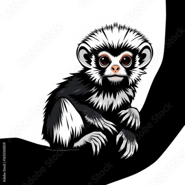 Obraz Pygmy Marmoset Finger Monkey Image