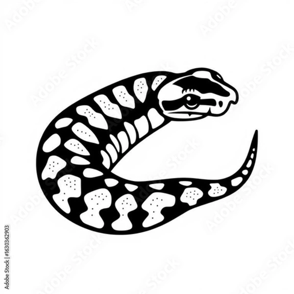 Obraz Pygmy Rattlesnake Animal Icon