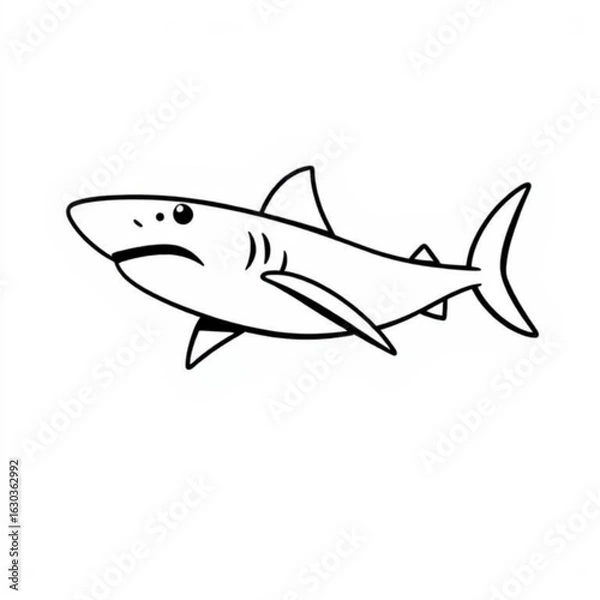Obraz Pygmy Shark Animal Icon
