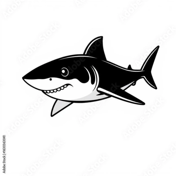 Obraz Pygmy Shark Animal Icon