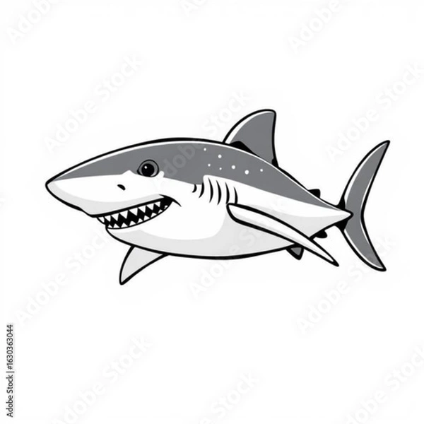 Obraz Pygmy Shark Icon
