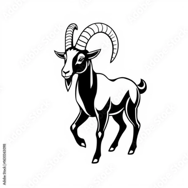 Obraz Pygora Goat Animal Icon