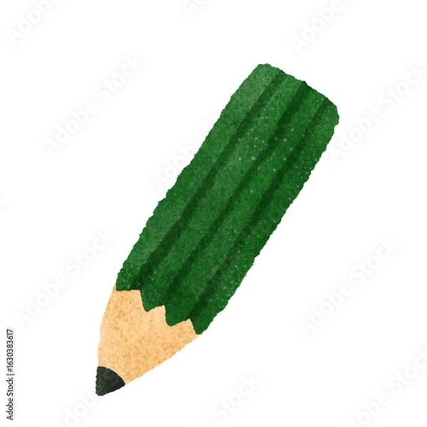 Fototapeta かわいい鉛筆の手描きイラスト素材