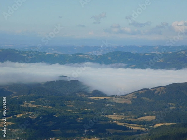 Obraz Mountains and hills view 2