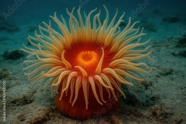 Fototapeta A Glimpse into the Depths of the Ocean