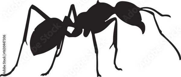 Obraz Leaf Cutter Ant Vector Silhouette