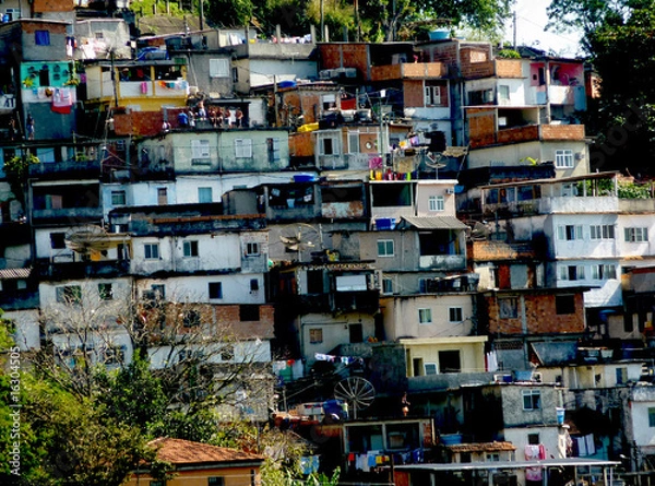 Obraz favellas rio