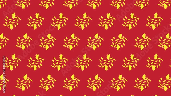 Fototapeta Seamless Vector Pattern in Black and White with Traditional Arabic Floral Ornaments, Linear Islamic Arabesque Art, Vintage Sacred Motifs, and Decorative Geometry for Luxury Design, Architecture