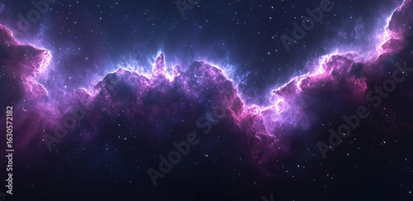 Obraz Purple Universe