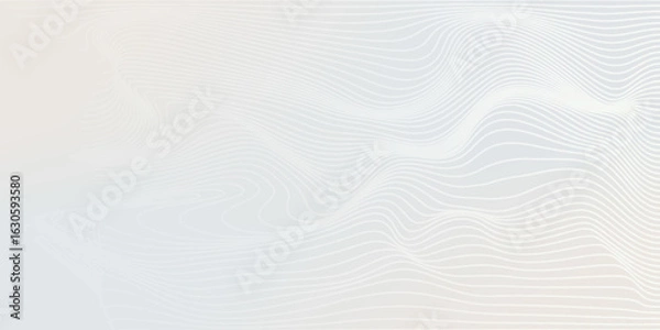 Fototapeta Premium background design with white line pattern (texture) in luxury pastel colour. Abstract horizontal vector template for business banner, formal backdrop