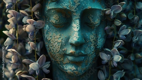 Obraz Sculpture face