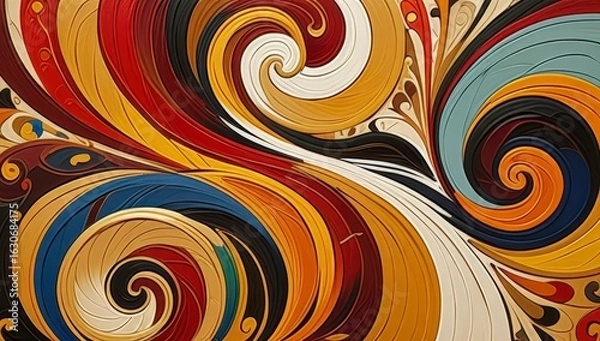 Fototapeta Modern Abstract Art Backdrop