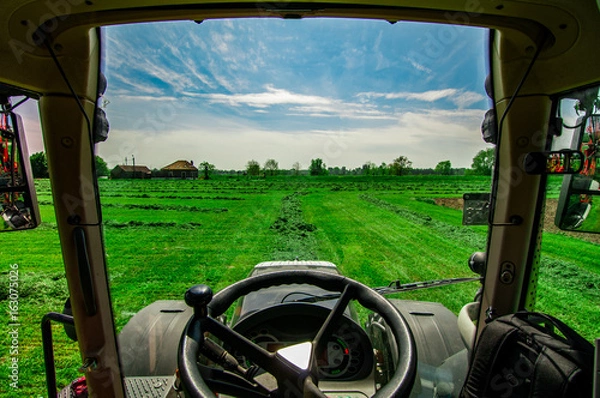 Obraz tractor woring