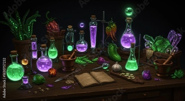 Obraz Magical Potion Lab