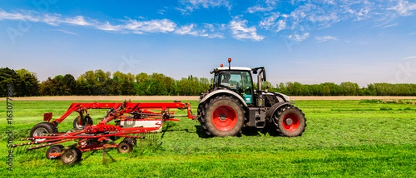 Obraz tractor working 