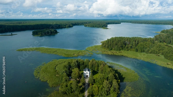 Obraz Studzieniczna chapel. Augustów. Poland. 