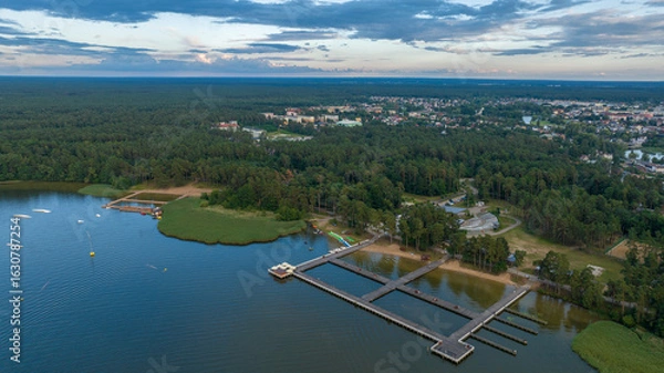 Obraz  lake Necko. Augustów. 