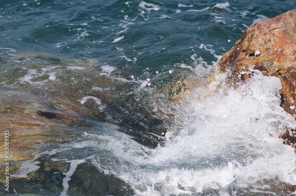 Fototapeta 波しぶき