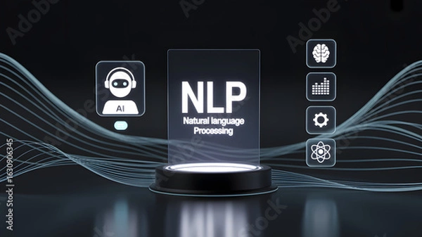 Obraz Unlock AI potential with natural language processing technology