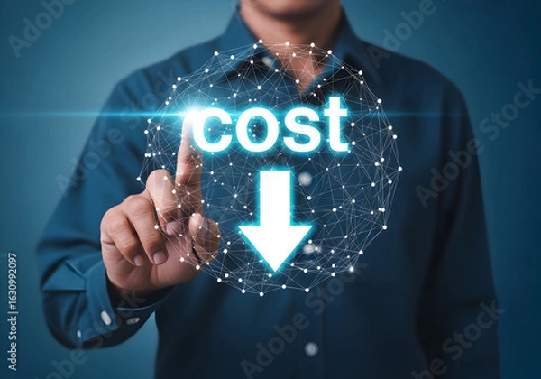 Fototapeta Effective Strategies to Reduce Costs and Improve Business Efficiency