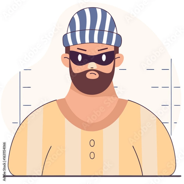 Obraz man in winter hat