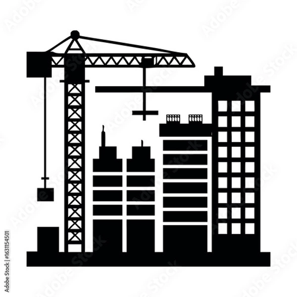 Obraz construction site design