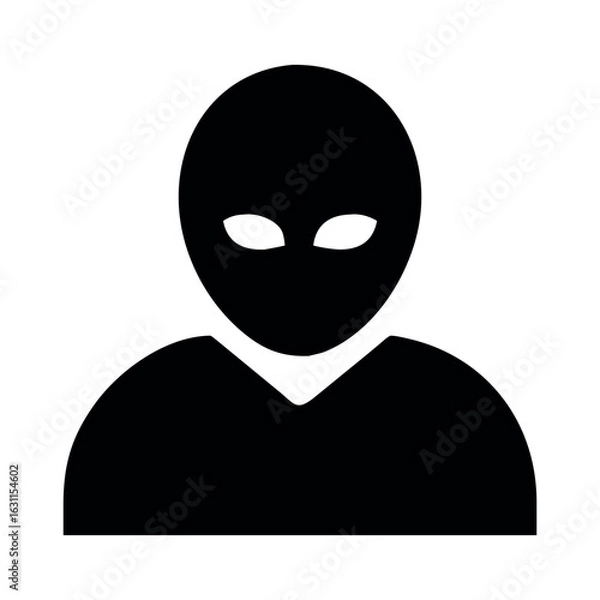 Obraz thief with a mask