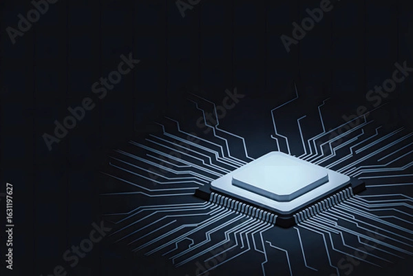 Obraz  AI Brain Power