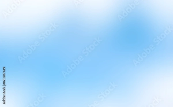 Fototapeta Abstract backdrop bright blue sky and clouds light blue blurred background. With copy space.	