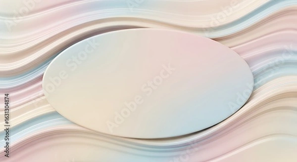 Fototapeta Pastel Wave Abstract Texture