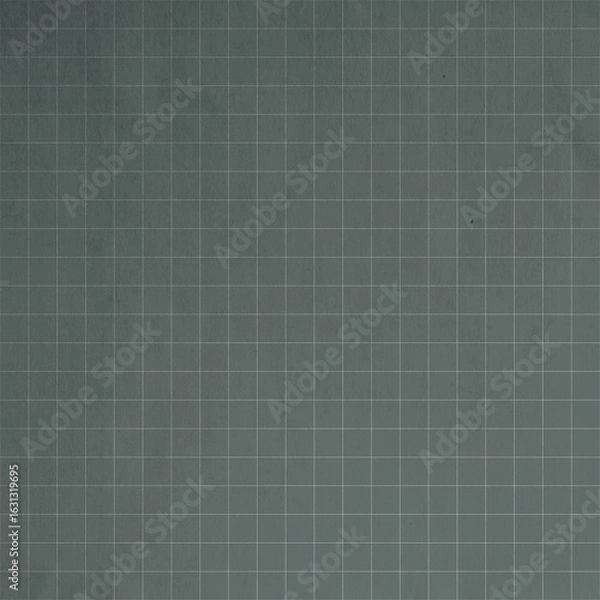 Fototapeta real Clean simple graph paper, checked paper, gridded paper background. Vector. Notebook, sheet paper, seamless, page, cloth, chart, school book, paper. graphic, design background.	