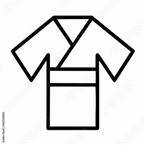 Obraz house icon on white background