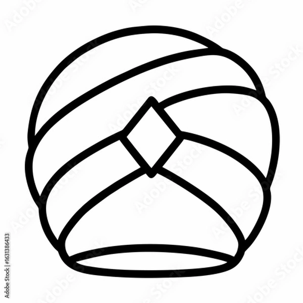 Obraz vector illustration of a baseball cap