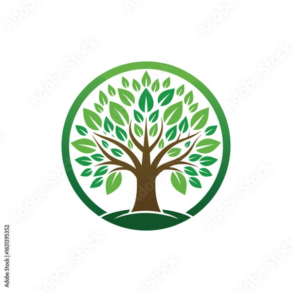 Fototapeta Tree logo