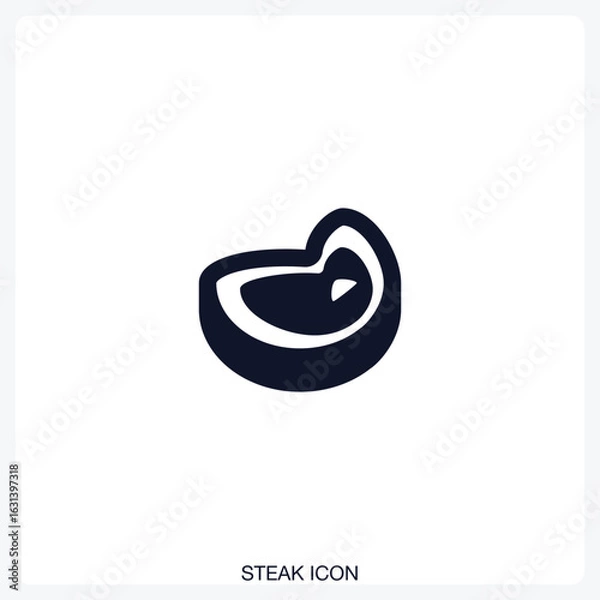 Obraz Steak Icon