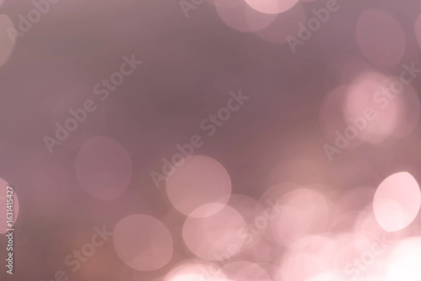 Fototapeta ピンク色の背景の玉ボケ	