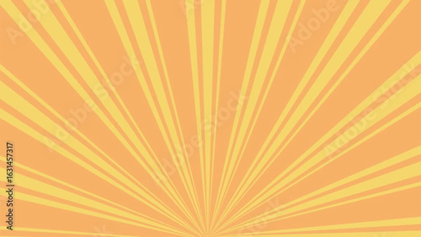 Fototapeta セールなどに使えるサンバーストの背景
