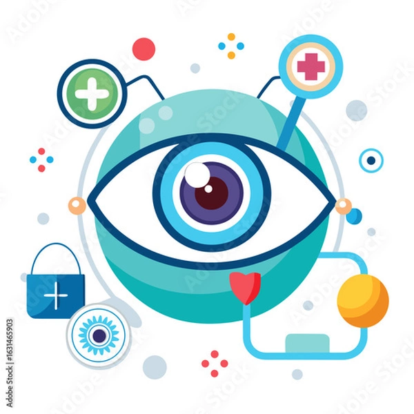 Obraz medical illustration vector color symbol