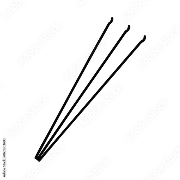 Fototapeta Diwali vector art of geometric star pattern isolated