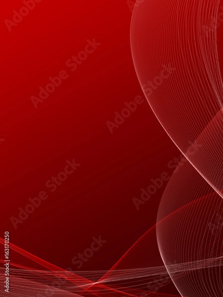 Fototapeta Beautiful dynamic flame wave abstract background