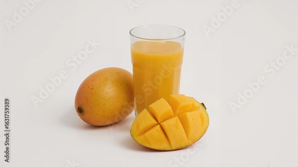 Obraz Studio quality mango juice image