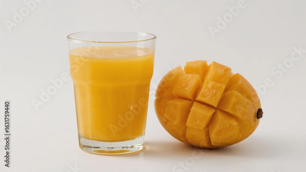 Obraz Studio quality mango juice image